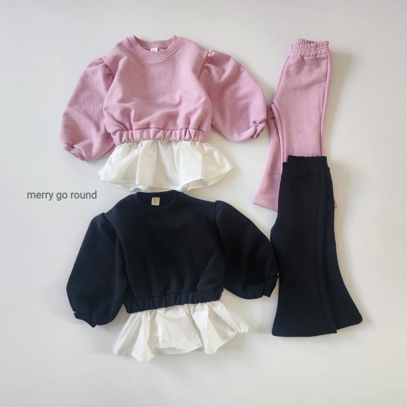 Merry Go Round - Korean Children Fashion - #Kfashion4kids - Shirt Sweatshirt Top Bottom Set