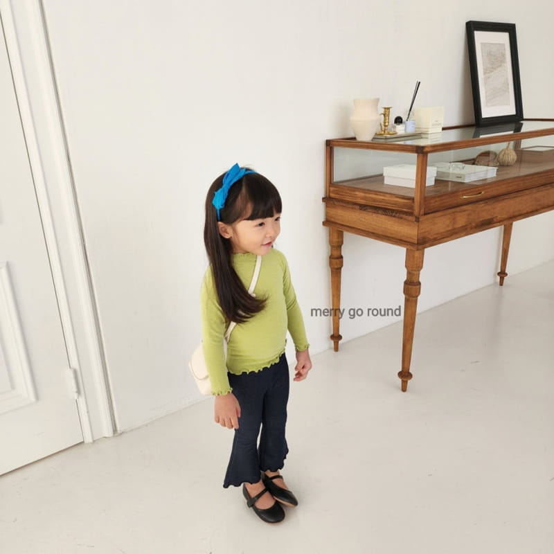 Merry Go Round - Korean Children Fashion - #childofig - Marshmallow Tee - 9