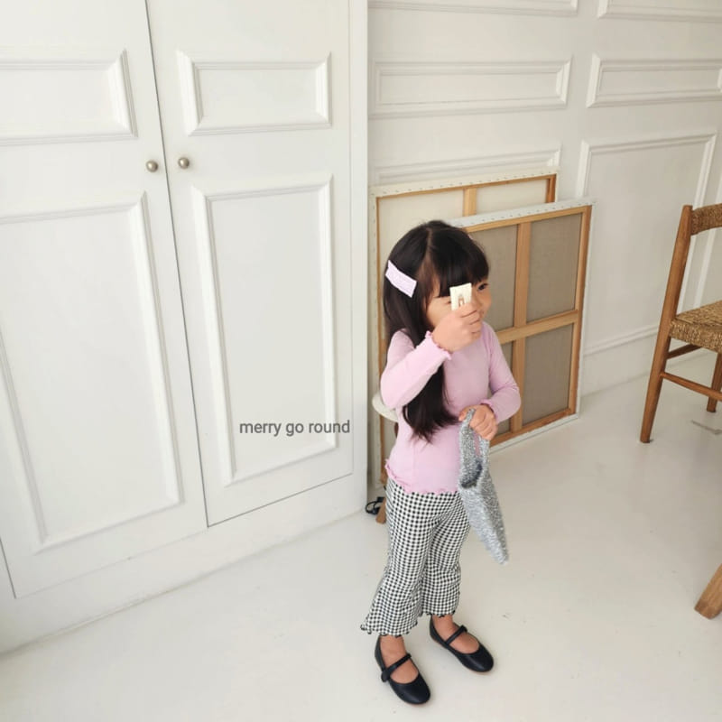 Merry Go Round - Korean Children Fashion - #childofig - Jelly Boots Cut Pants - 8