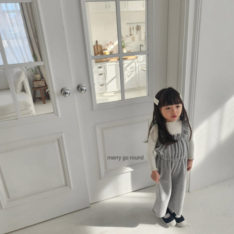 Merry Go Round - Korean Children Fashion - #childrensboutique - Frill Jumpsuit - 5