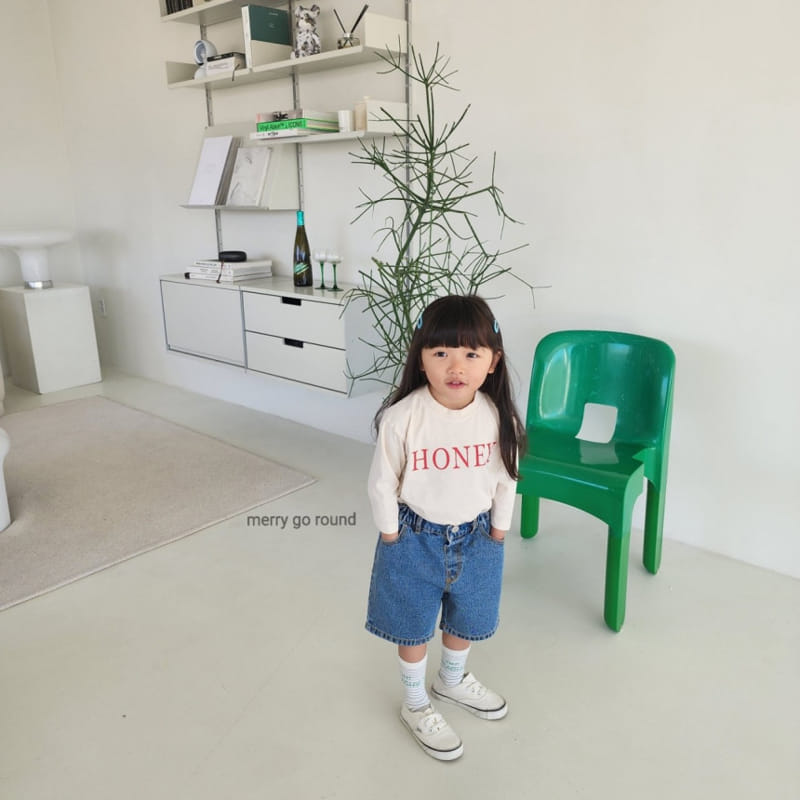 Merry Go Round - Korean Children Fashion - #childrensboutique - Honey Tee - 3