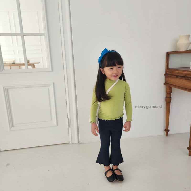 Merry Go Round - Korean Children Fashion - #childrensboutique - Jelly Boots Cut Pants - 10