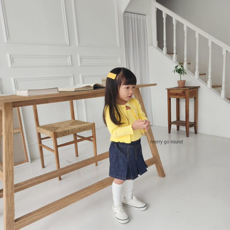 Merry Go Round - Korean Children Fashion - #childrensboutique - Candy Cardigan Set - 9
