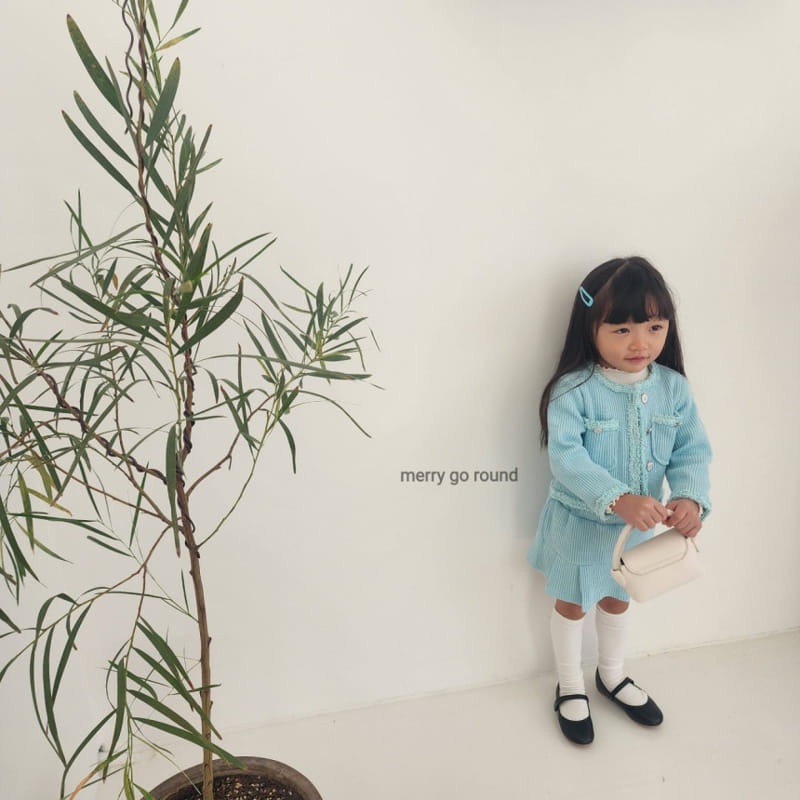 Merry Go Round - Korean Children Fashion - #childrensboutique - Pastel Top Bottom Set - 2