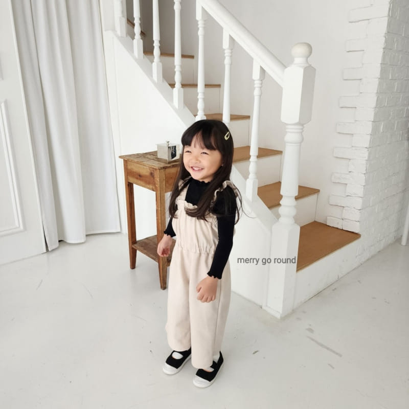 Merry Go Round - Korean Children Fashion - #discoveringself - Frill Jumpsuit - 7
