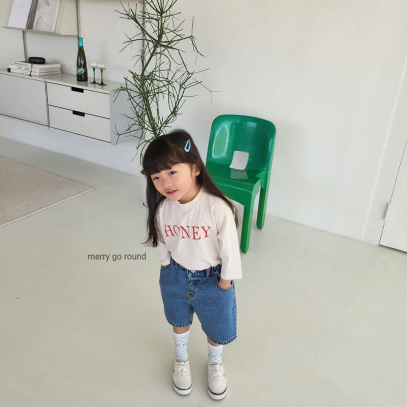 Merry Go Round - Korean Children Fashion - #discoveringself - Honey Tee - 5