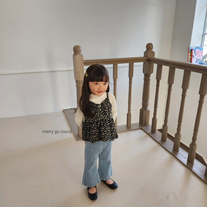 Merry Go Round - Korean Children Fashion - #discoveringself - Back Slit Boots Cut - 6
