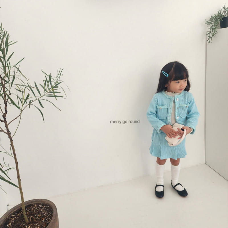 Merry Go Round - Korean Children Fashion - #designkidswear - Pastel Top Bottom Set - 4