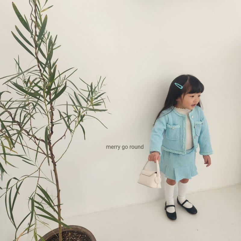 Merry Go Round - Korean Children Fashion - #kidsstore - Pastel Top Bottom Set - 7