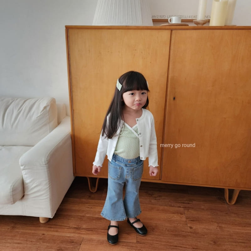 Merry Go Round - Korean Children Fashion - #kidsstore - Check Sleeveless Set - 6