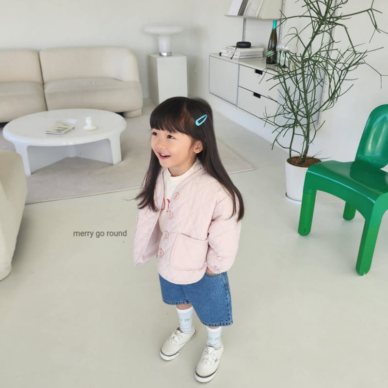 Merry Go Round - Korean Children Fashion - #littlefashionista - Dans Denim Shorts - 10
