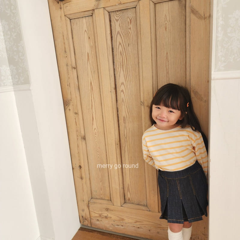 Merry Go Round - Korean Children Fashion - #littlefashionista - Tuck Skirt - 6