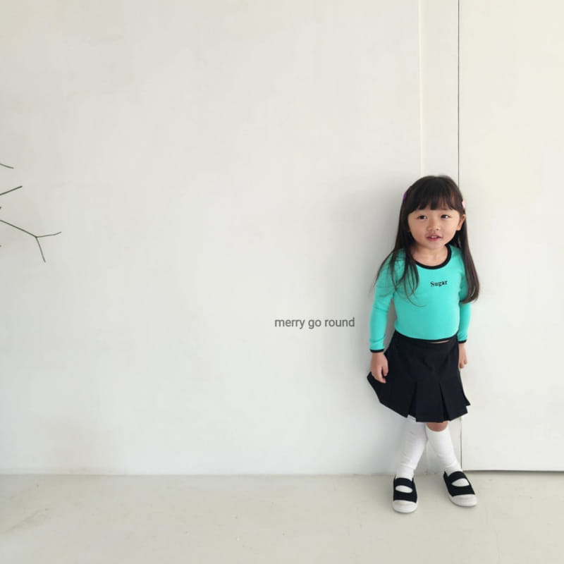 Merry Go Round - Korean Children Fashion - #magicofchildhood - Sugar Crop Tee - 3