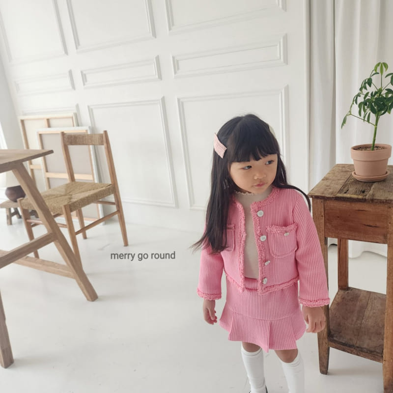 Merry Go Round - Korean Children Fashion - #magicofchildhood - Pastel Top Bottom Set - 11