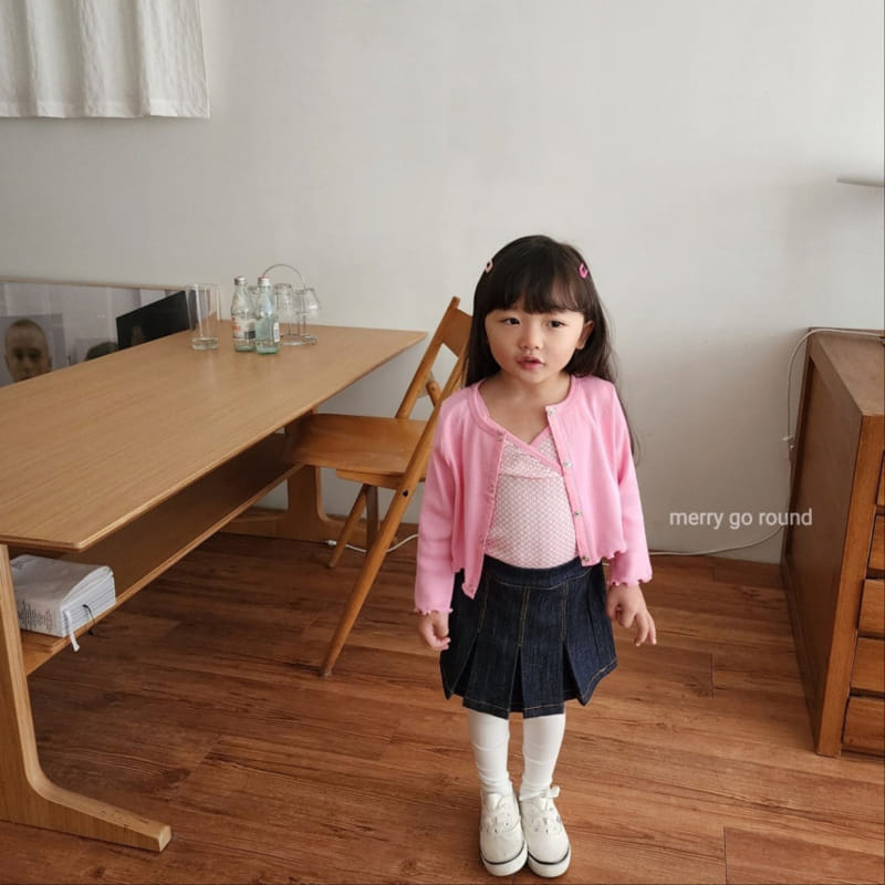 Merry Go Round - Korean Children Fashion - #magicofchildhood - Check Sleeveless Set - 10