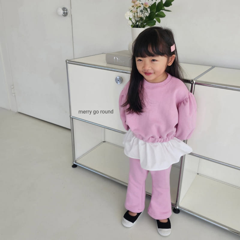 Merry Go Round - Korean Children Fashion - #magicofchildhood - Shirt Sweatshirt Top Bottom Set - 4