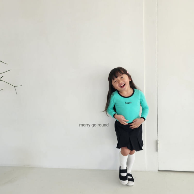 Merry Go Round - Korean Children Fashion - #magicofchildhood - Sugar Crop Tee - 4