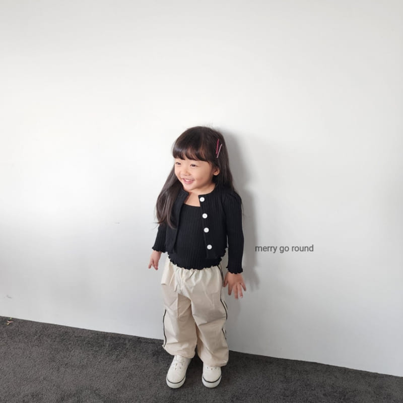 Merry Go Round - Korean Children Fashion - #prettylittlegirls - Crunch Jogger Pants - 6
