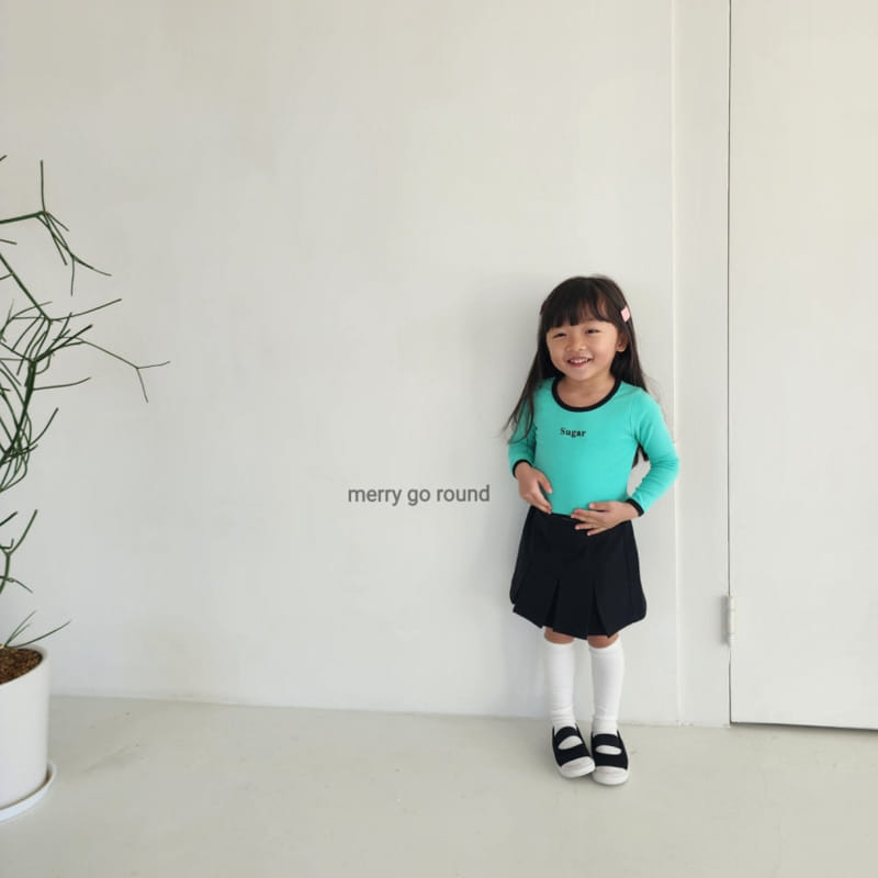 Merry Go Round - Korean Children Fashion - #prettylittlegirls - Sugar Crop Tee - 5