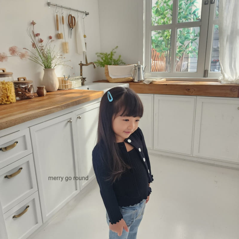Merry Go Round - Korean Children Fashion - #prettylittlegirls - Candy Cardigan Set - 6
