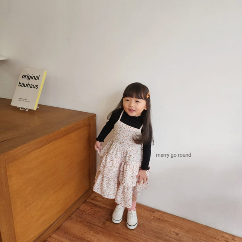 Merry Go Round - Korean Children Fashion - #prettylittlegirls - Flower Kankang One-Piece - 6
