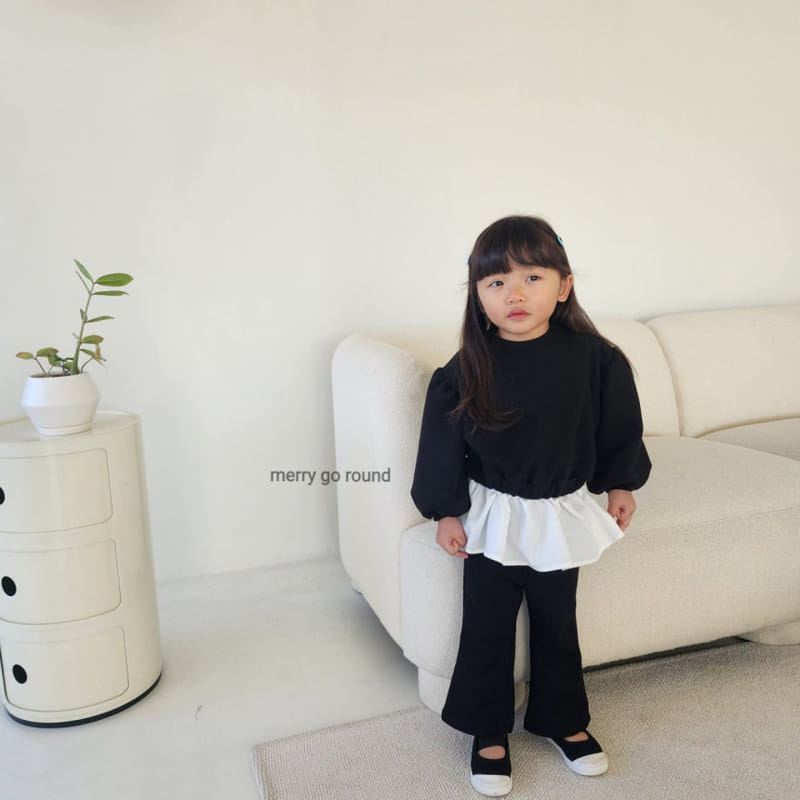 Merry Go Round - Korean Children Fashion - #stylishchildhood - Shirt Sweatshirt Top Bottom Set - 8
