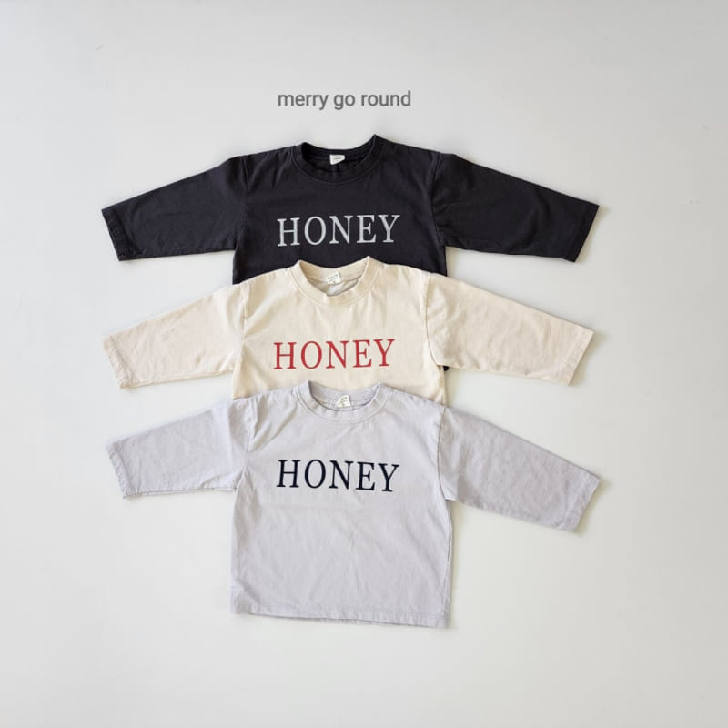 Merry Go Round - Korean Children Fashion - #stylishchildhood - Honey Tee