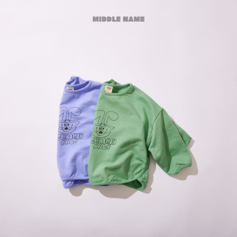 Middle Name - Korean Children Fashion - #kidzfashiontrend - Rabbit Piping Sweatshirt - 4