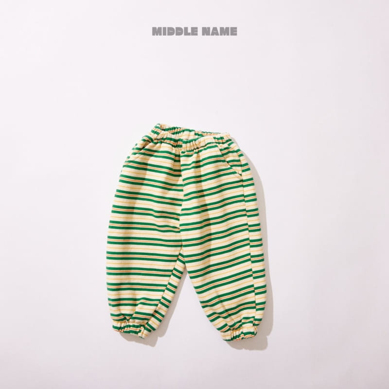Middle Name - Korean Children Fashion - #Kfashion4kids - Multi ST Jogger Pants - 3