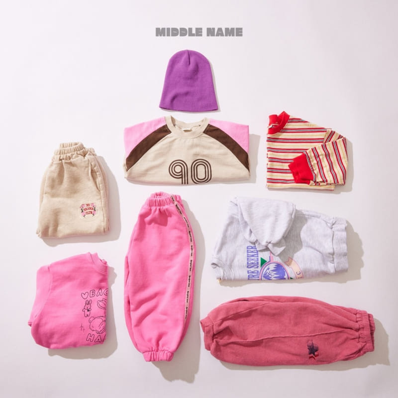 Middle Name - Korean Children Fashion - #childofig - Color Raglan Sweatshirt - 9