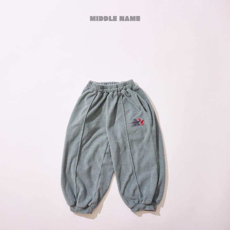 Middle Name - Korean Children Fashion - #childrensboutique - Terry Star Jogger Pants - 4