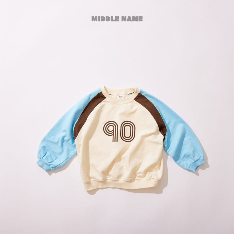 Middle Name - Korean Children Fashion - #kidsstore - Color Raglan Sweatshirt - 2