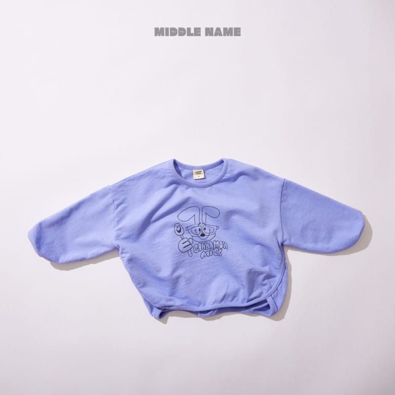 Middle Name - Korean Children Fashion - #kidsstore - Rabbit Piping Sweatshirt - 2