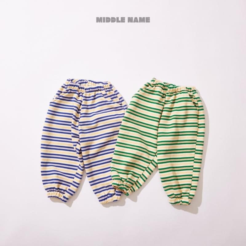 Middle Name - Korean Children Fashion - #kidsstore - Multi ST Jogger Pants