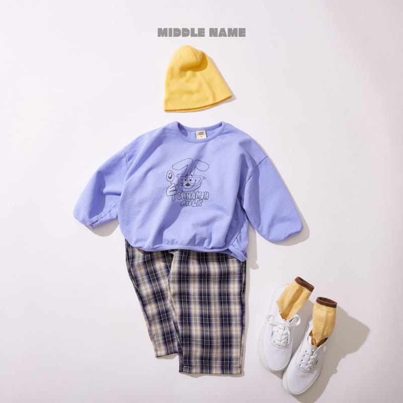 Middle Name - Korean Children Fashion - #magicofchildhood - Rabbit Piping Sweatshirt - 6