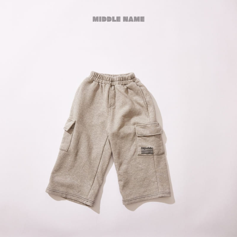 Middle Name - Korean Children Fashion - #toddlerclothing - Cargo Wide Pants - 4