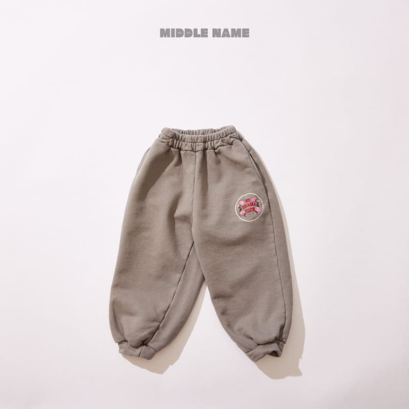 Middle Name - Korean Children Fashion - #stylishchildhood - Flower Embroidery Pants - 2