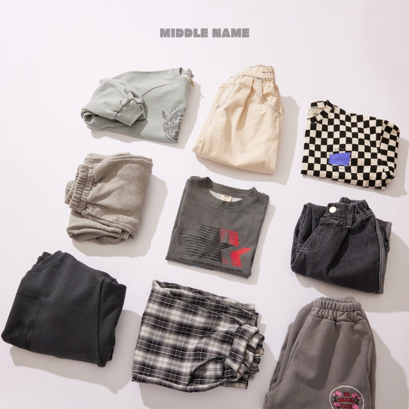 Middle Name - Korean Children Fashion - #todddlerfashion - S Check Pants - 7