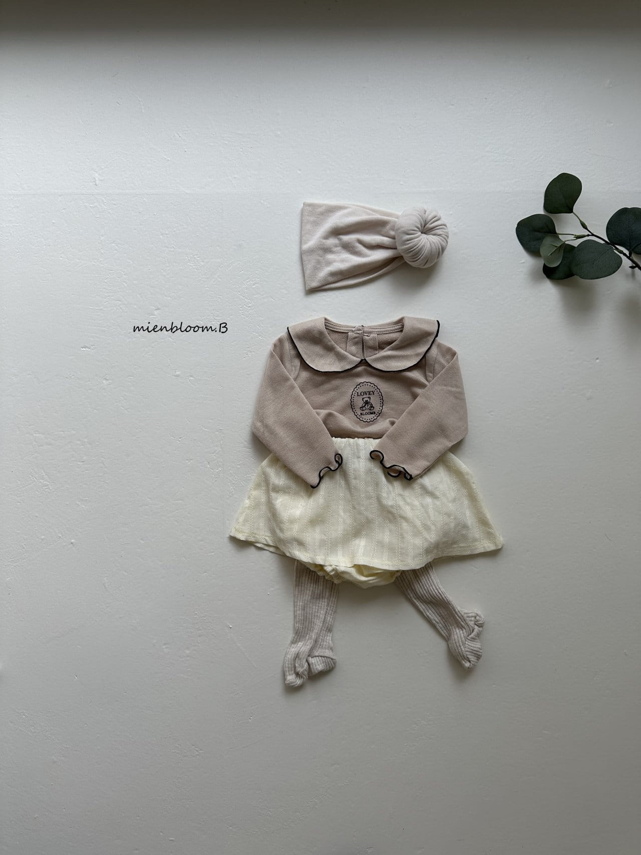 Mienbloom B - Korean Baby Fashion - #babyboutique - Bebe Lime Skirt - 7
