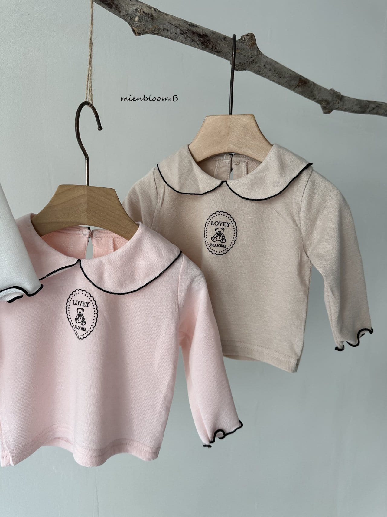 Mienbloom B - Korean Baby Fashion - #babyboutiqueclothing - Bebe Elena Tee - 5