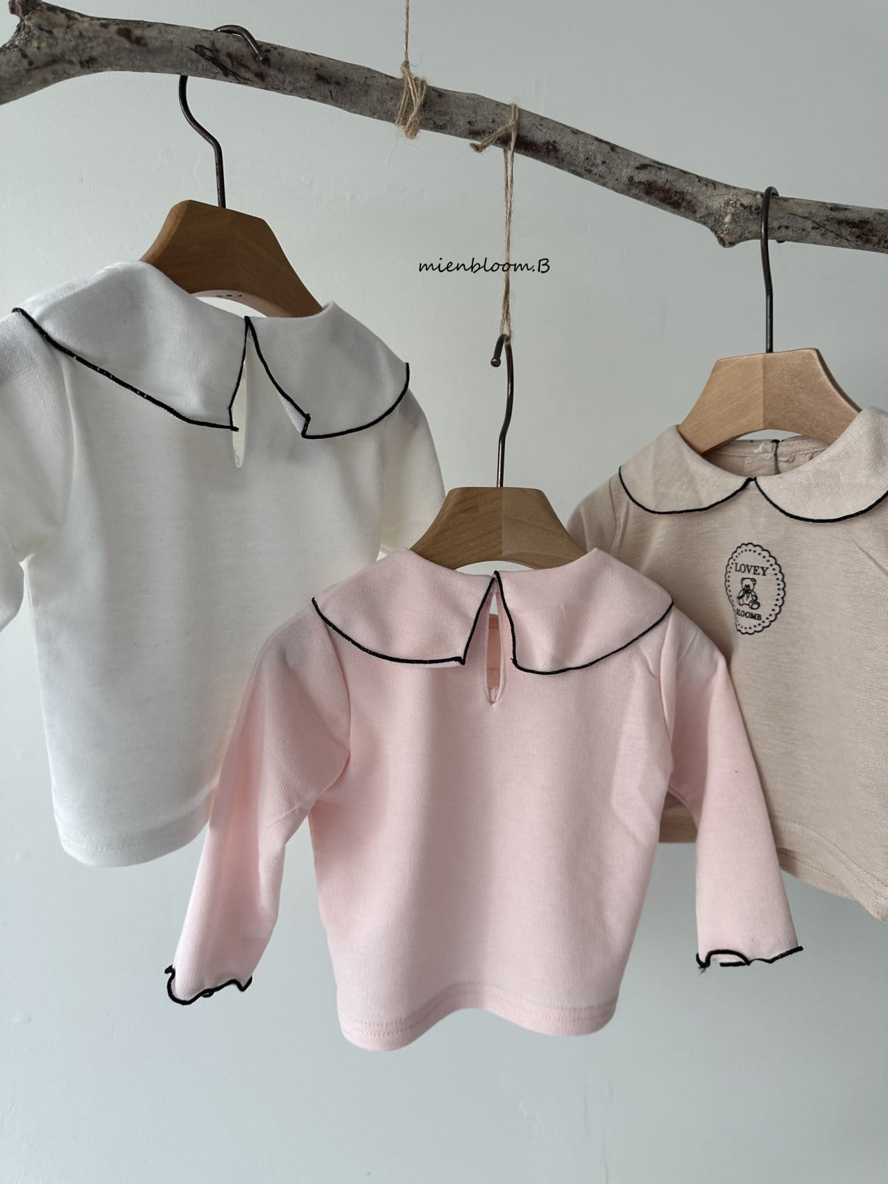 Mienbloom B - Korean Baby Fashion - #babyclothing - Bebe Elena Tee - 6