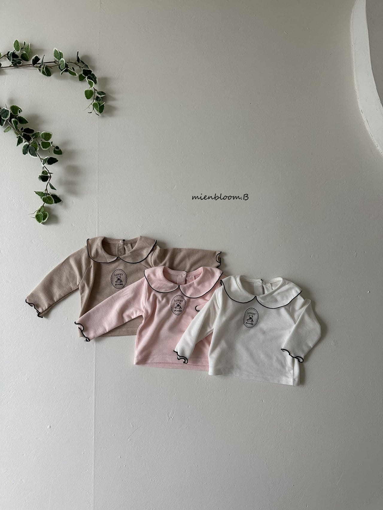 Mienbloom B - Korean Baby Fashion - #babyfashion - Bebe Elena Tee - 7