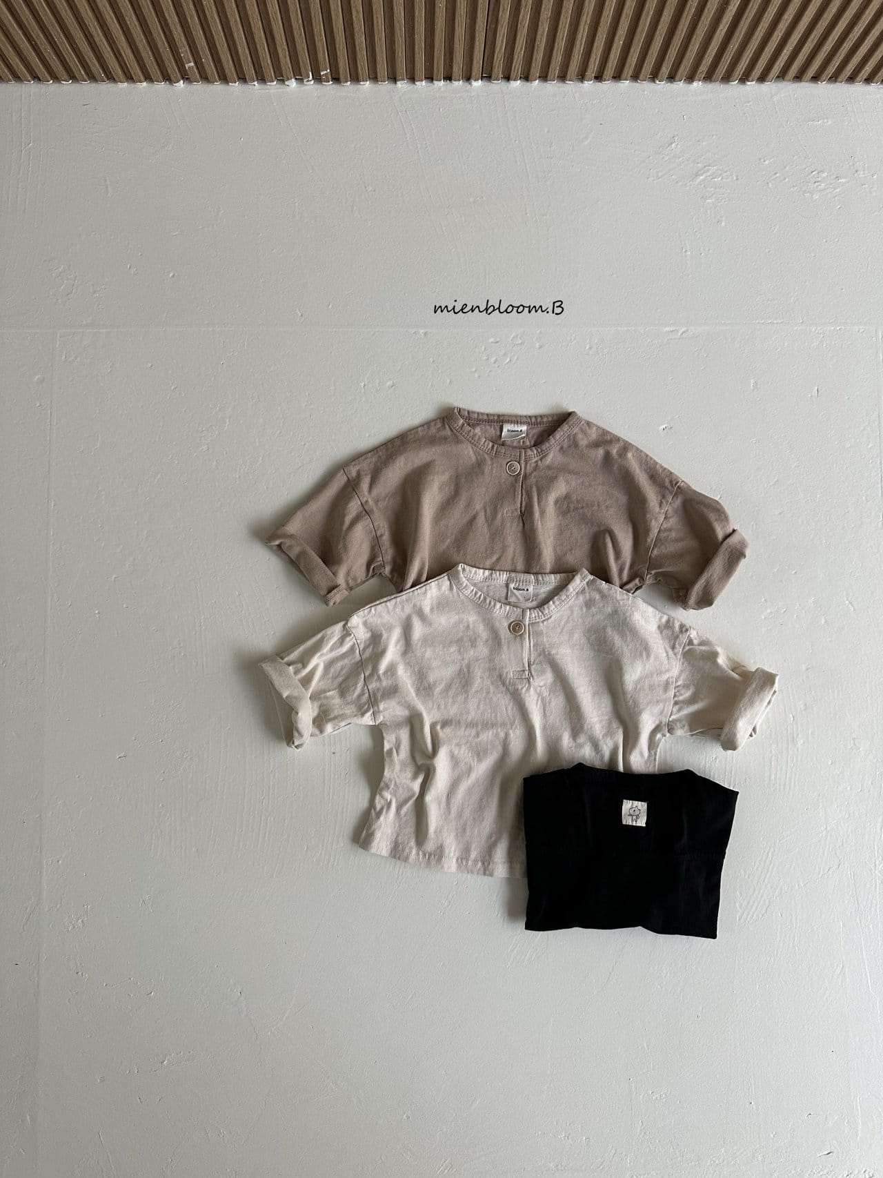Mienbloom B - Korean Baby Fashion - #babyfashion - Bebe Smart Tee - 6