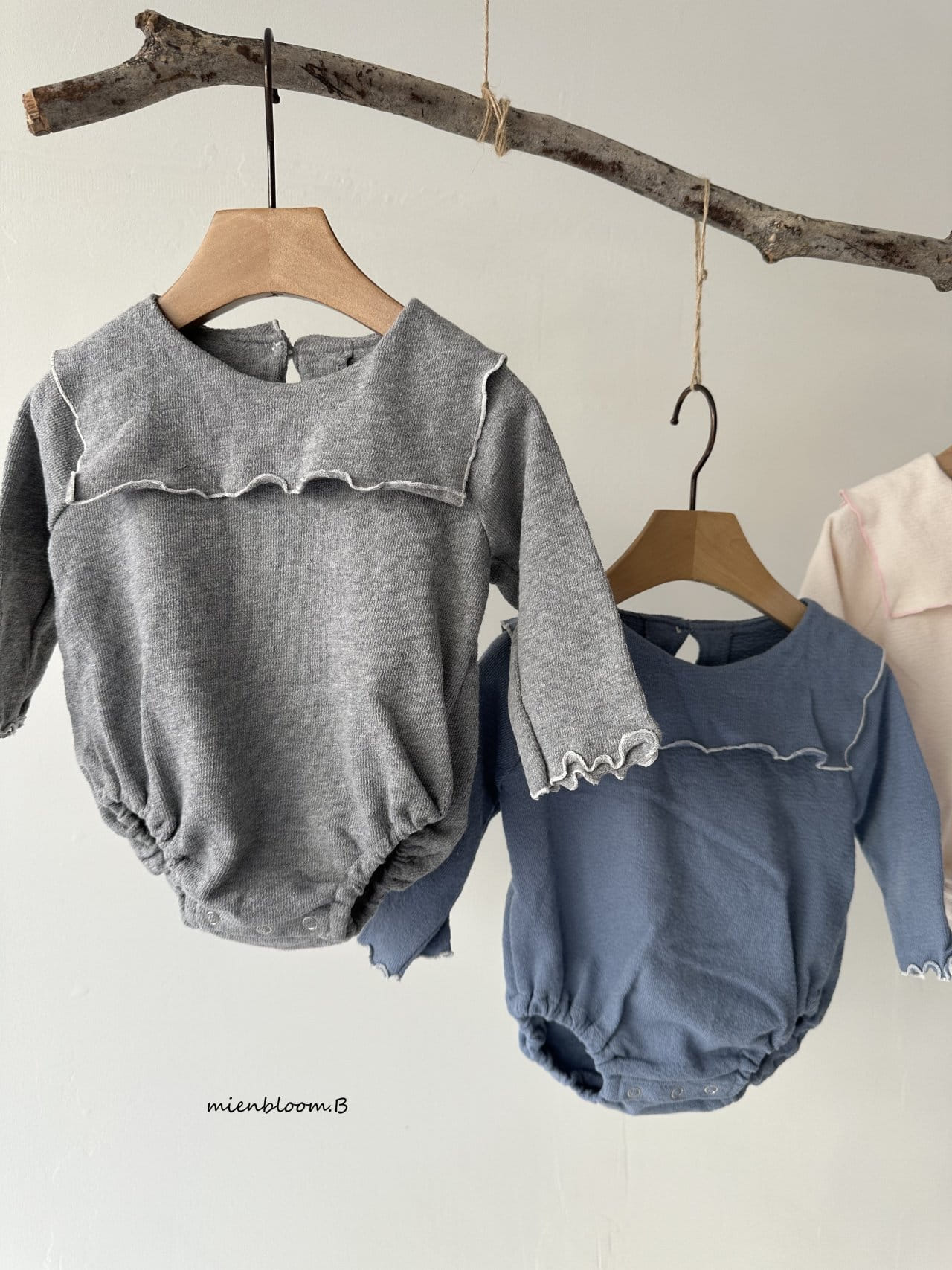 Mienbloom B - Korean Baby Fashion - #babyfashion - Bebe I Sailor Body Suit