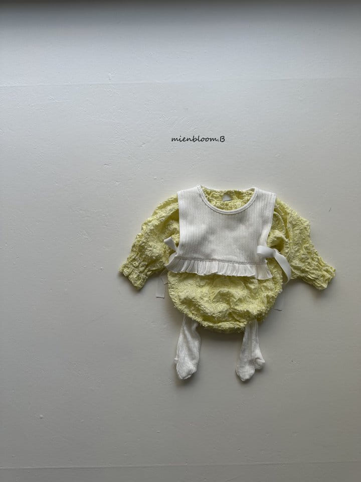 Mienbloom B - Korean Baby Fashion - #babyfashion - Bebe Erin Body Suit - 7