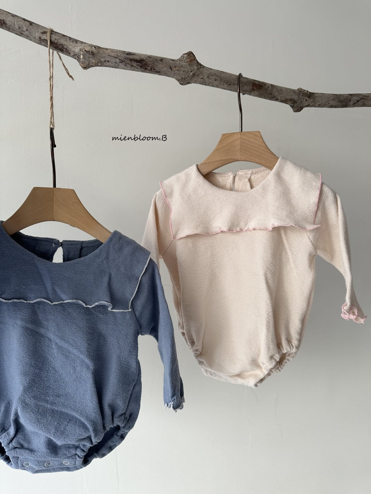 Mienbloom B - Korean Baby Fashion - #babyfever - Bebe I Sailor Body Suit - 2