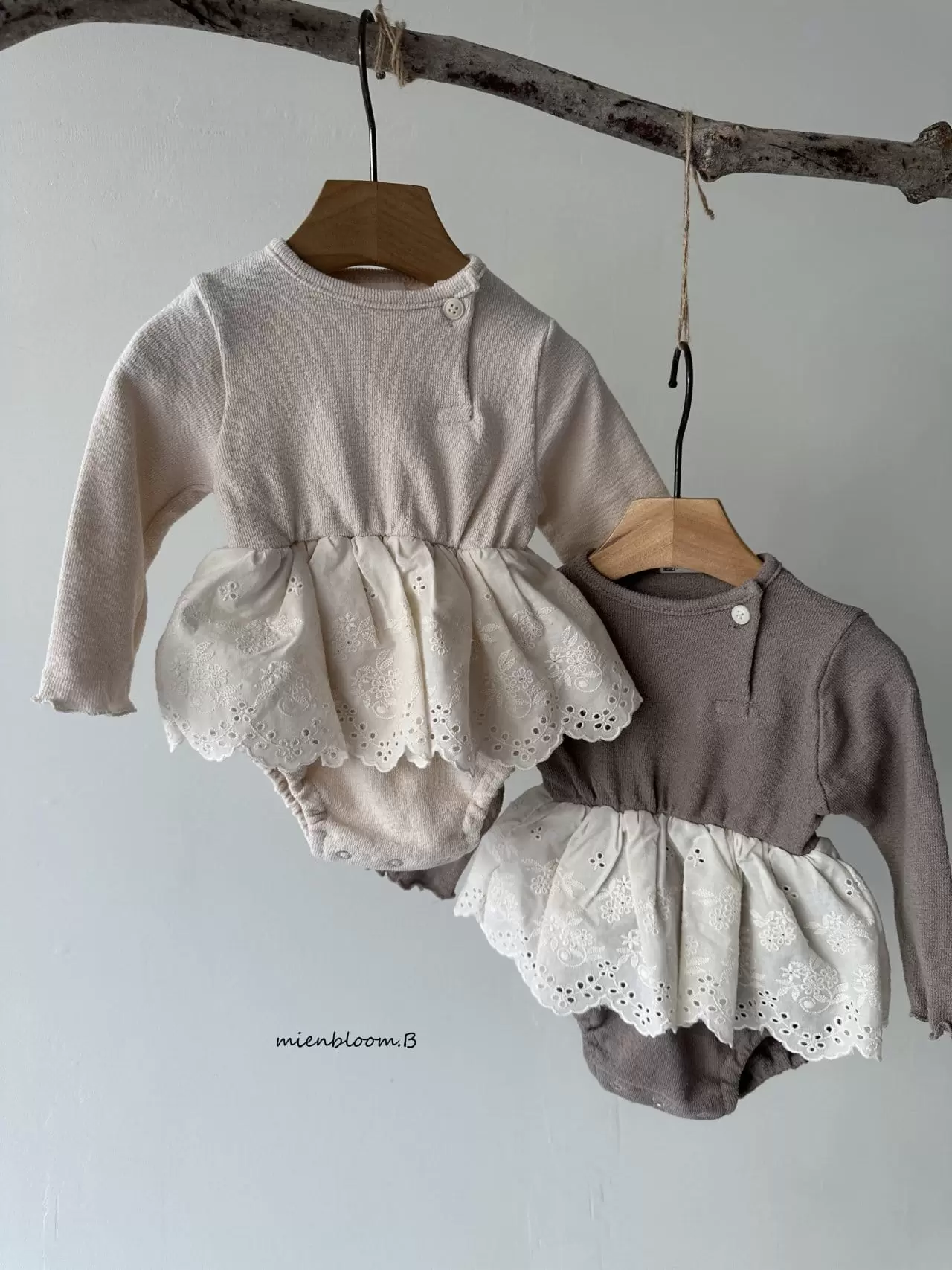 Mienbloom B - Korean Baby Fashion - #babyfever - Bebe Shalala Body Suit