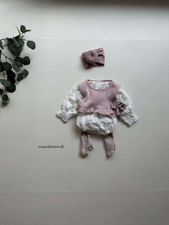 Mienbloom B - Korean Baby Fashion - #babyfever - Bebe Erin Body Suit - 8