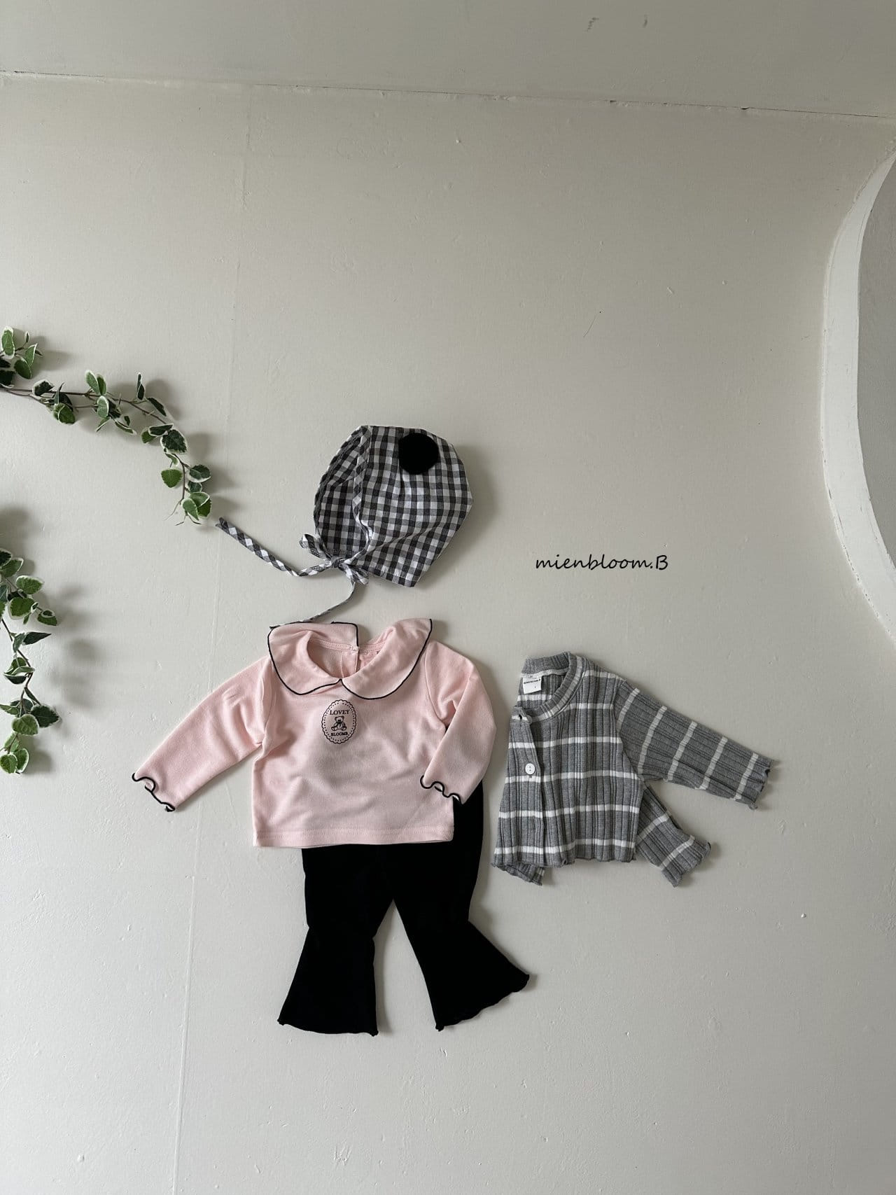Mienbloom B - Korean Baby Fashion - #babygirlfashion - Bebe Elena Tee - 9