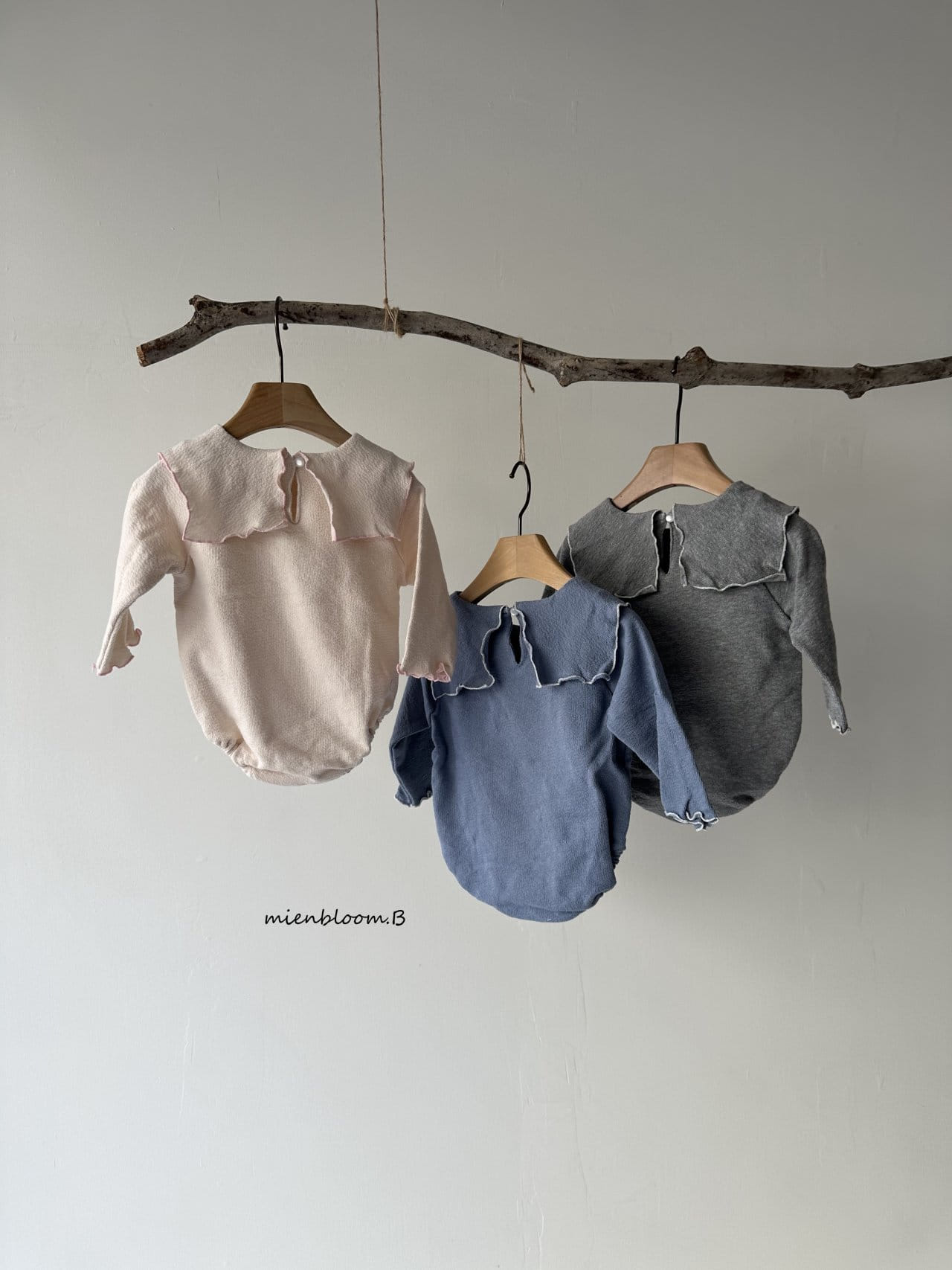Mienbloom B - Korean Baby Fashion - #babygirlfashion - Bebe I Sailor Body Suit - 3